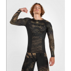 Рашгард - Venum Gorilla Jungle Rashguard Long Sleeves - Black/Sand ​